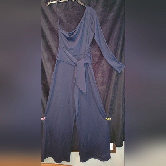 Susana Monaco One Shoulder Long maternity Jumpsuit 33 - Picture 1 of 4